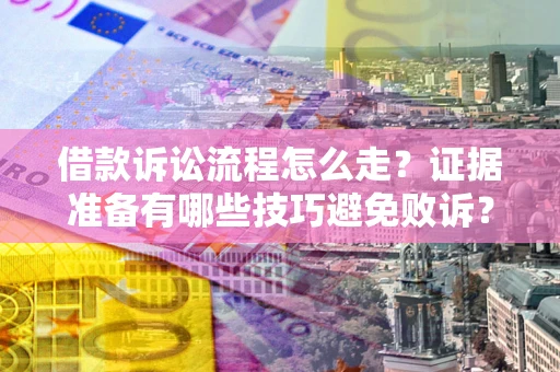 济南借款诉讼流程怎么走？证据准备有哪些技巧避免败诉？