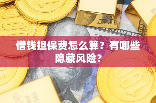 济南借钱担保费怎么算？有哪些隐藏风险？