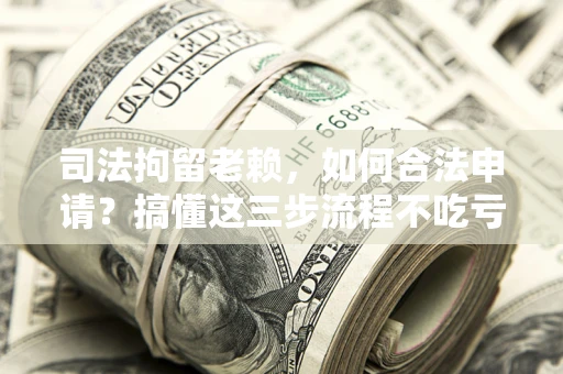济南司法拘留老赖，如何合法申请？搞懂这三步流程不吃亏！