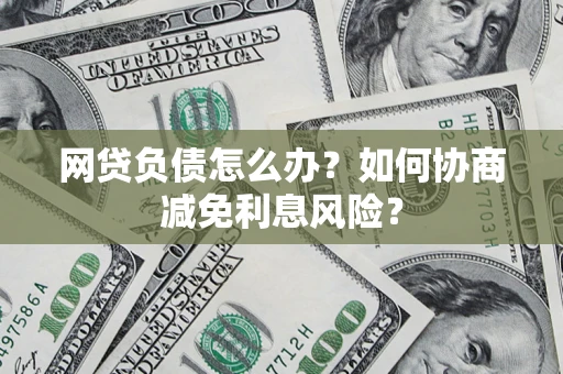 济南网贷负债怎么办？如何协商减免利息风险？