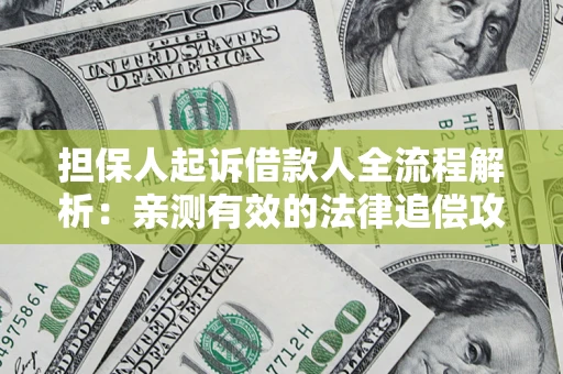 济南担保人起诉借款人全流程解析：亲测有效的法律追偿攻略