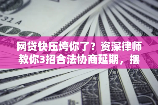 济南网贷快压垮你了？资深律师教你3招合法协商延期，摆脱暴力催收！