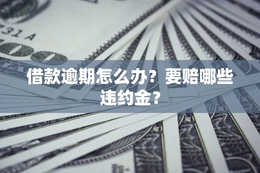 济南借款逾期怎么办？要赔哪些违约金？